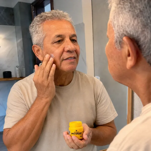 Cliente MICOSAN Original usando os produtos