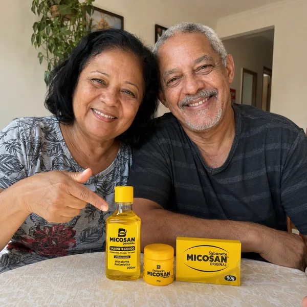 Cliente MICOSAN Original usando os produtos