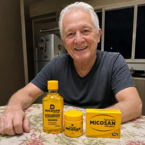 Cliente MICOSAN Original usando os produtos